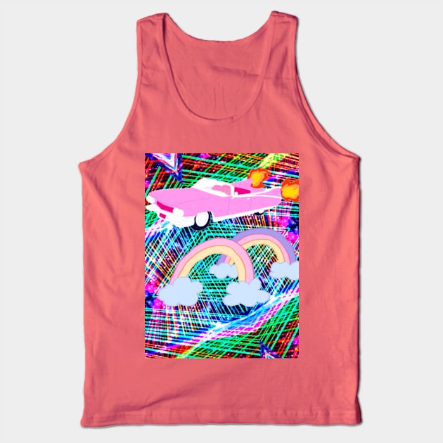 Cadillac Rainbows Tank Top by ACircusofLight